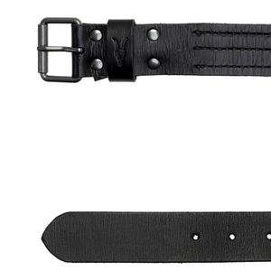 Allsaints Laxford Buffalo Leather Belt 38"